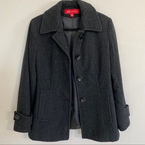 AK Anne Klein Gray Coat